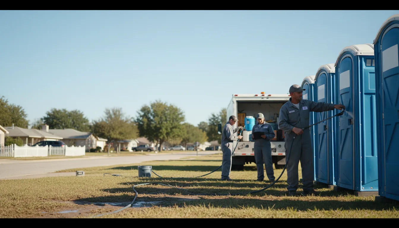 Long-Term Portable Toilet Rental in Taylor, TX near me